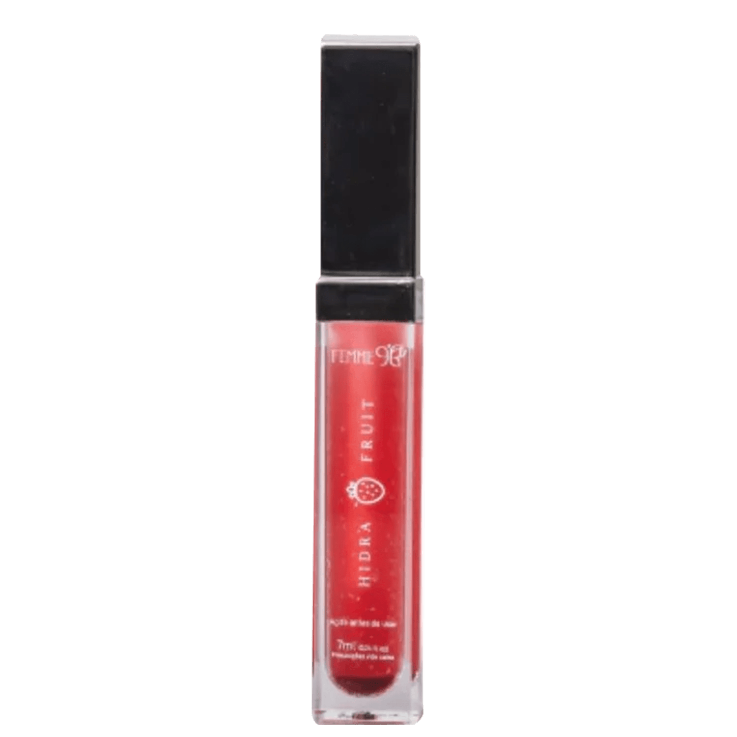 Gloss Labial Femme9 Morango Hidra Fruit 7g