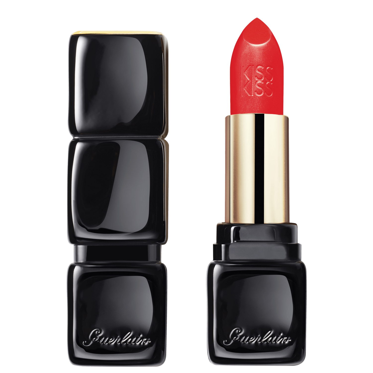 Batom Guerlain Kisskiss 344 Sexy Coral 3.5g