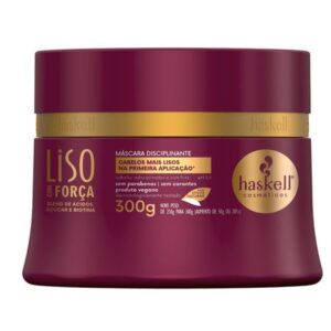 Máscara de Tratamento Haskell Liso Com Força