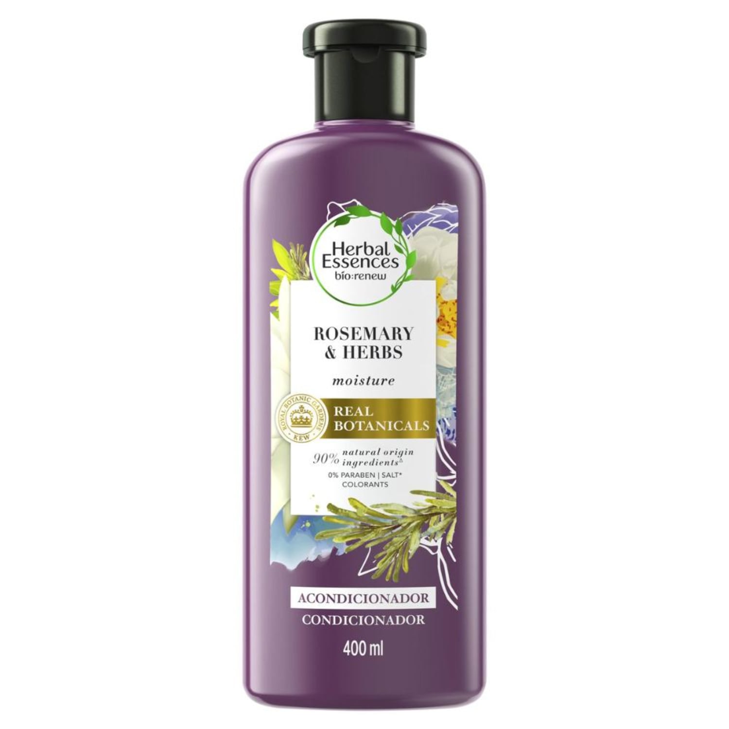 Condicionador Herbal Essences Bio Renew Rosemary e Herbs 400ml