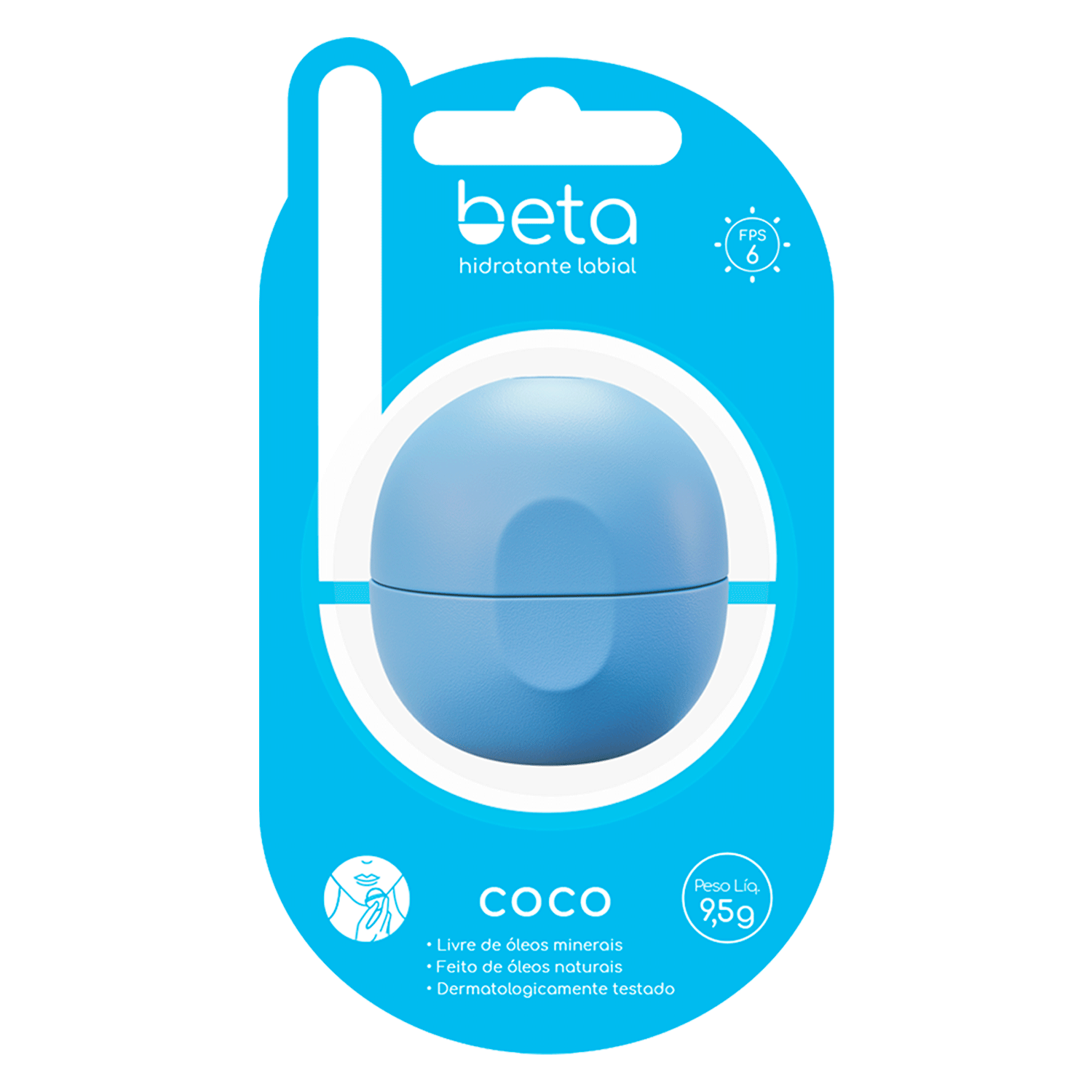Hidratante Labial Beta Coco 9,5g