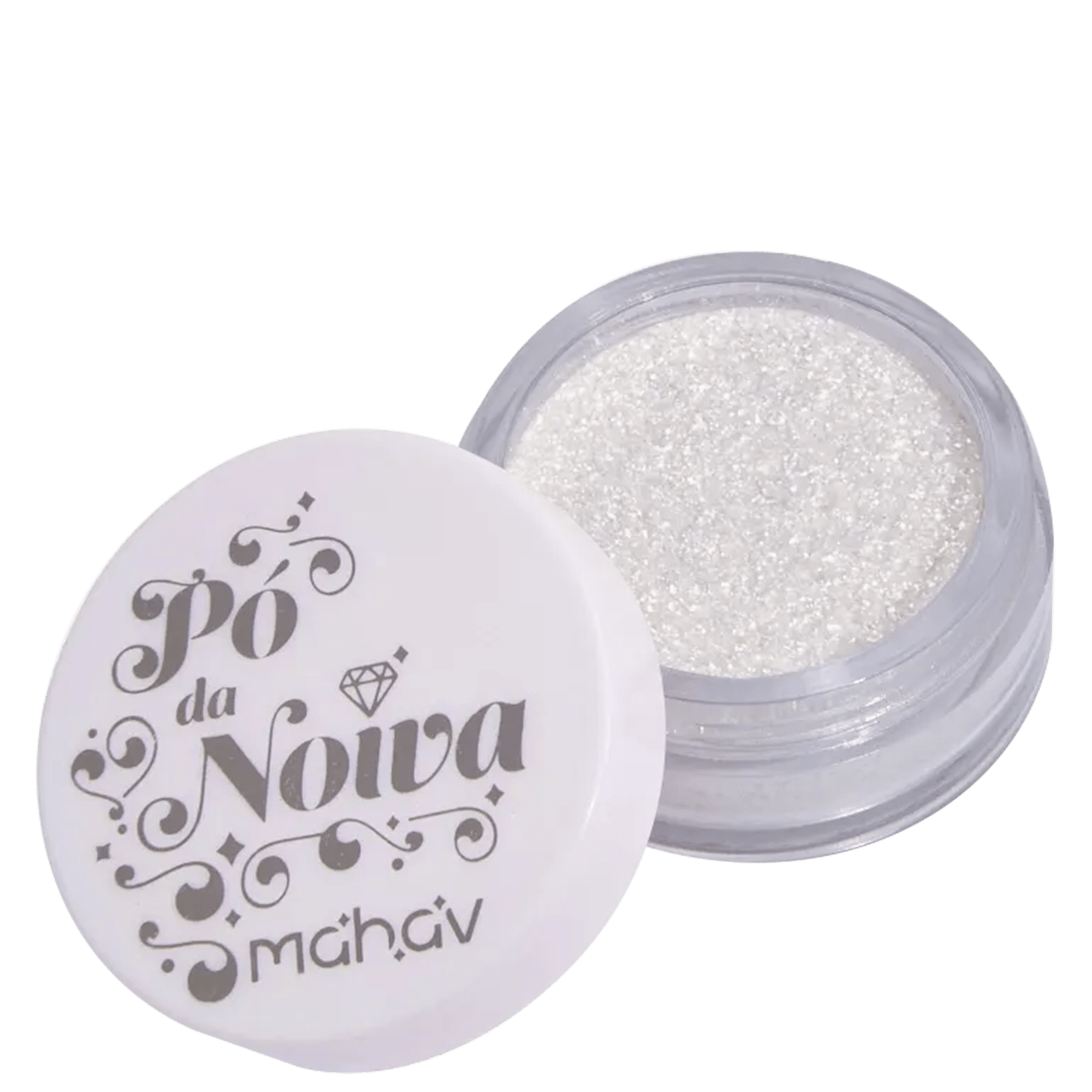 Iluminador Facial e Corporal Pó Mahav da Noiva Amarelo Ela Disse Sim 03 Sem G.