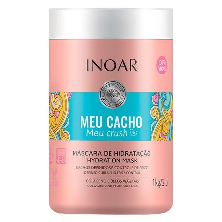 Máscara de Hidratação Inoar Meu Cacho Meu Crush