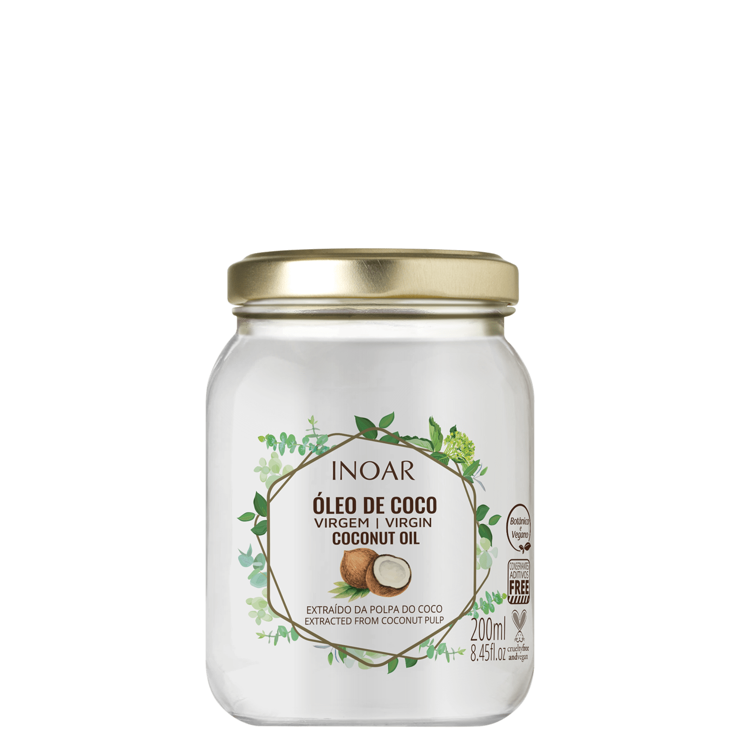 Óleo Capilar Inoar Óleo de Coco 200ml