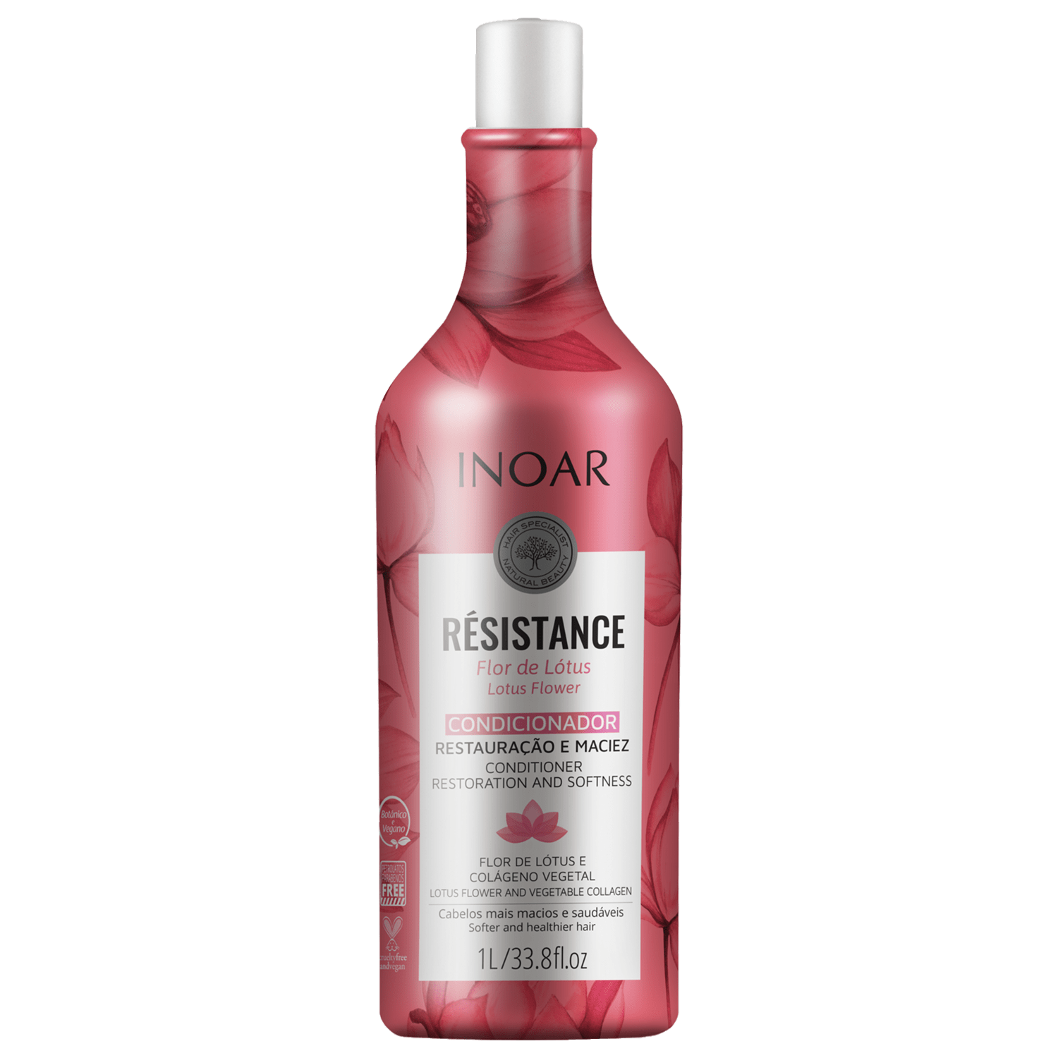 Condicionador Inoar Resistance Flor de Lótus 1l