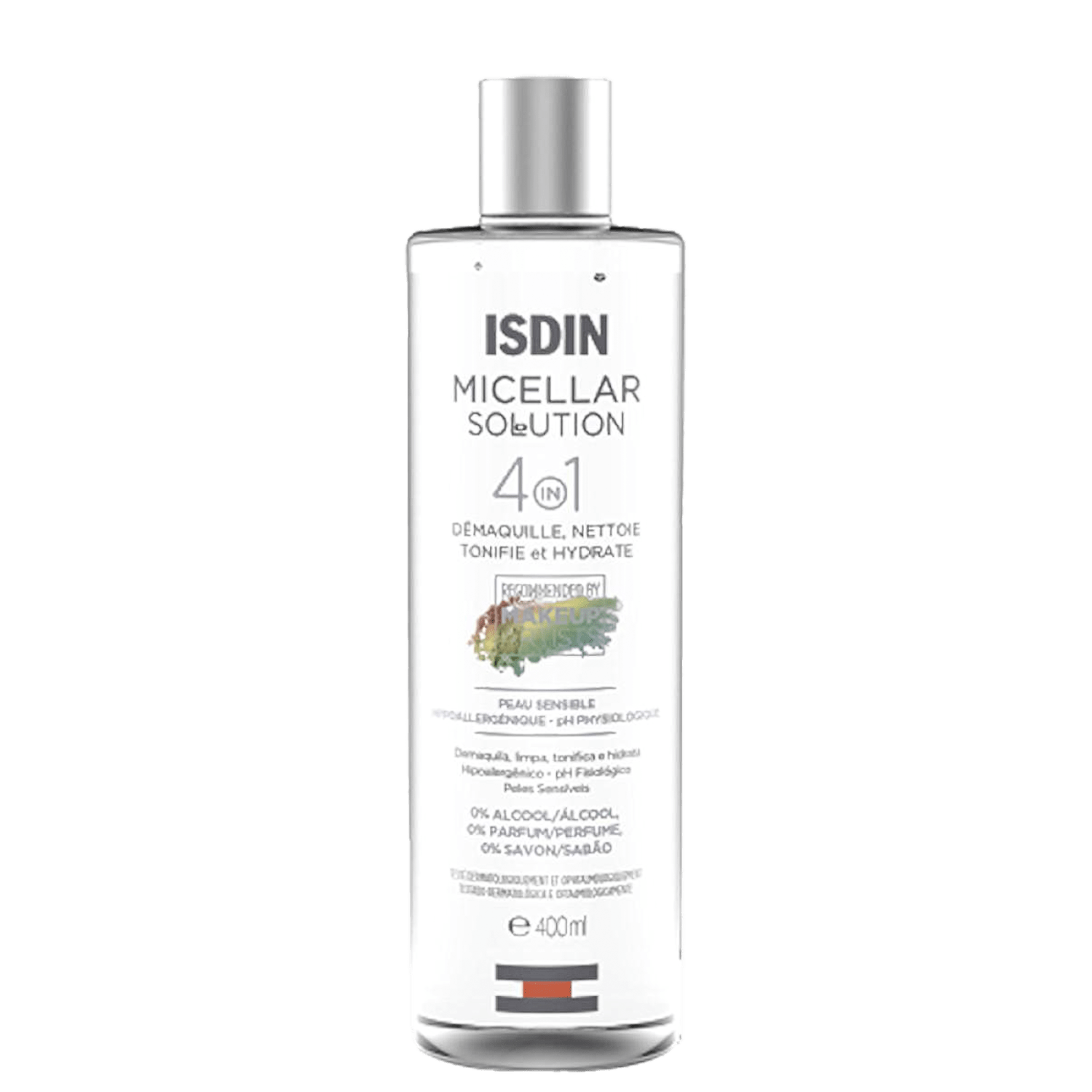 Água Micelar ISDIN Micellar Solution 4 em 1 400ml