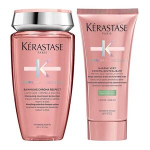 Kit Kerastase Chroma Absolu Shampoo 250ml Máscara 150ml