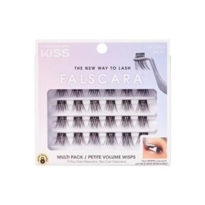 Cílios Postiços Kiss New York Falscara Petite Volume Wisps 24 unidades Cílios Postiços Kiss New York Falscara Petite Volume Wisps 24 unidades