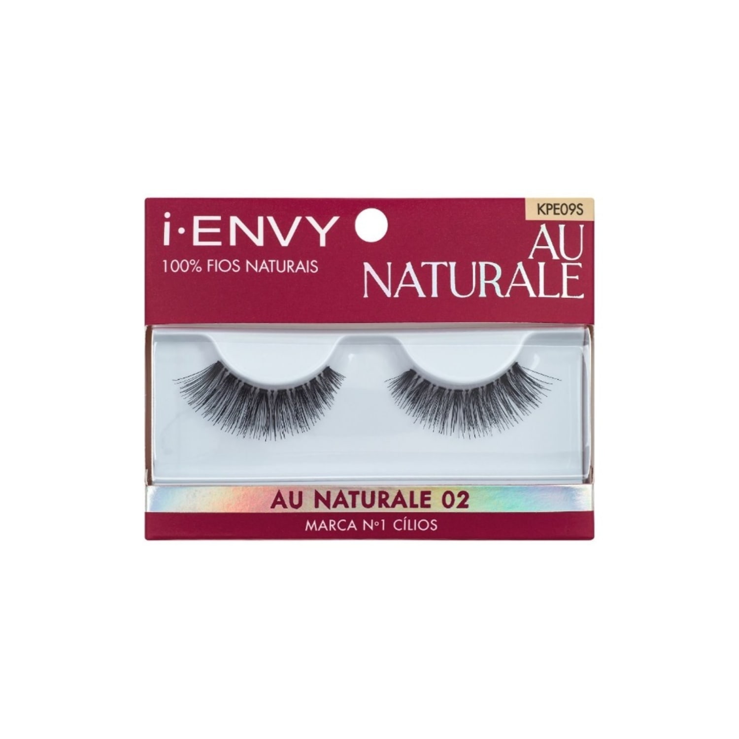 Cílios Postiços Kiss New York i-Envy Au Naturale 02
