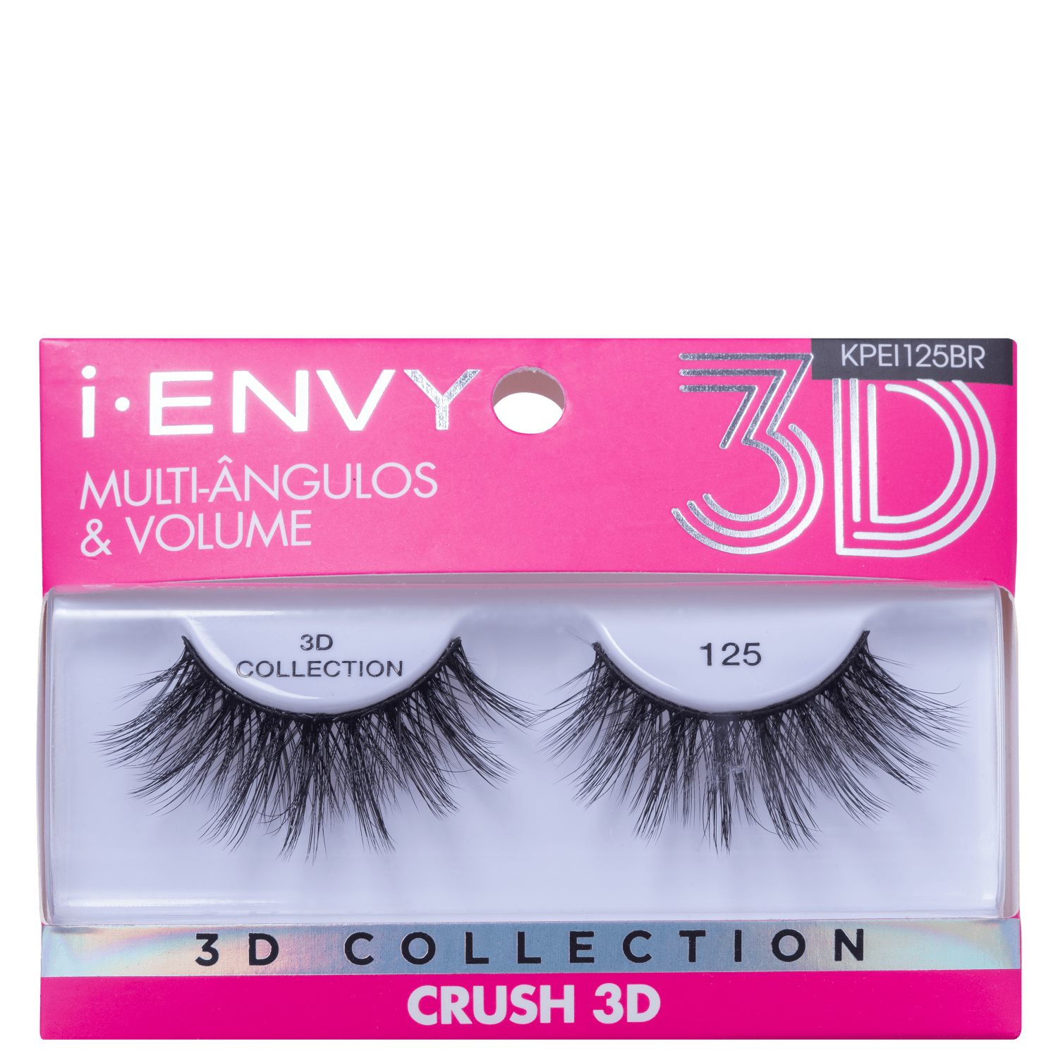 Cílios Postiços Kiss New York i-Envy Crush 3D Collection 125