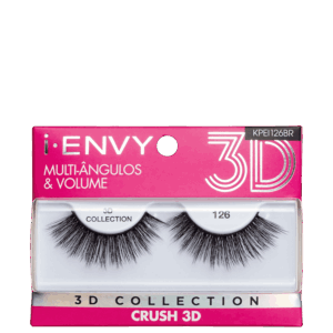 Cílios Postiços Kiss New York i-Envy Crush 3D Collection 126 Cílios Postiços Kiss New York i-Envy Crush 3D Collection 126