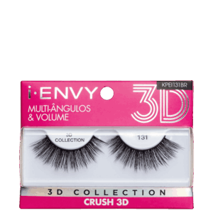 Cílios Postiços Kiss New York i-Envy Crush 3D Collection 131 Cílios Postiços Kiss New York i-Envy Crush 3D Collection 131