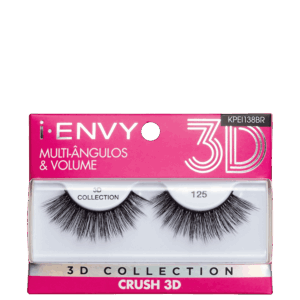 Cílios Postiços Kiss New York i-Envy Crush 3D Collection 138 Cílios Postiços Kiss New York i-Envy Crush 3D Collection 138