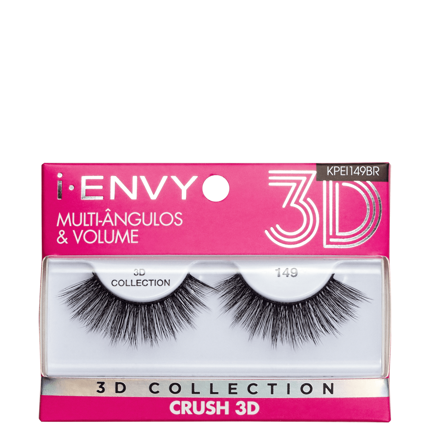 Cílios Postiços Kiss New York i-Envy Crush 3D Collection 149