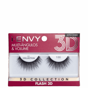 Cílios Postiços Kiss New York i-Envy Flash 3D Collection 135