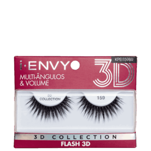 Cílios Postiços Kiss New York i-Envy Flash 3D Collection 159