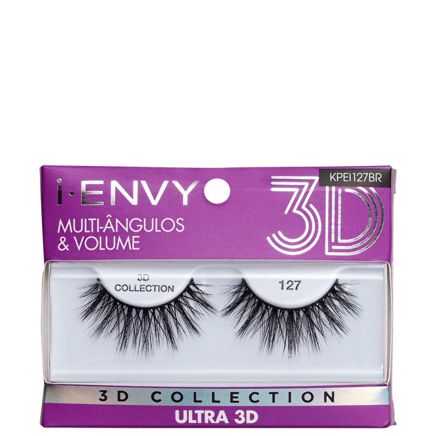 Cílios Postiços Kiss New York i-Envy Ultra 3D Collection 127