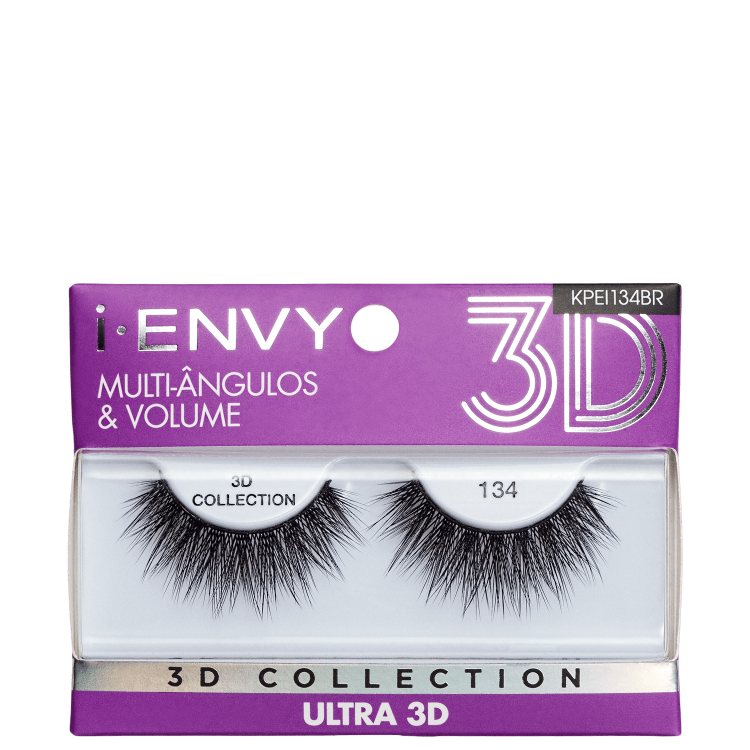 Cílios Postiços Kiss New York i-Envy Ultra 3D Collection 134