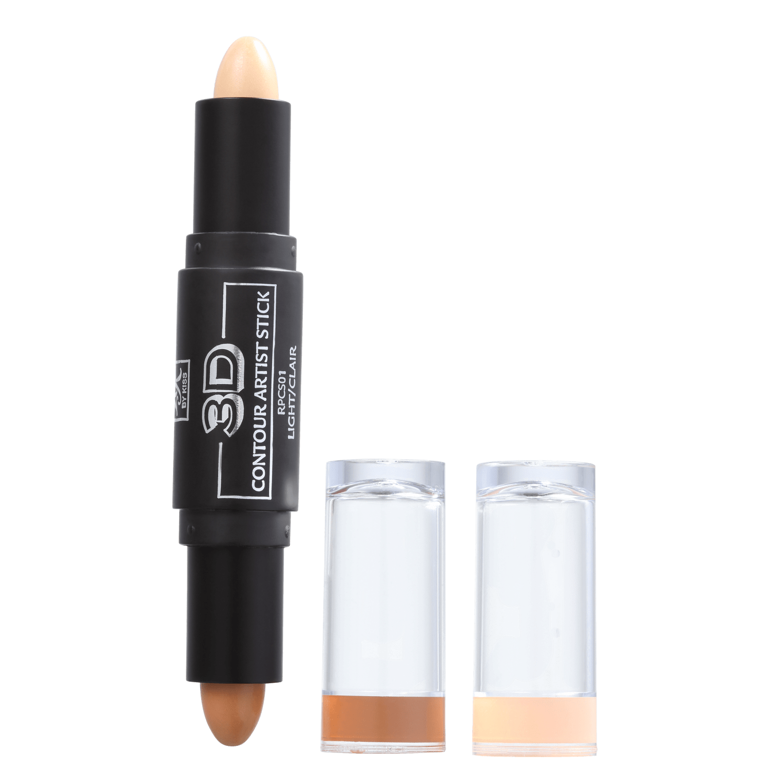 Contorno Facial Kiss New York Ruby Kisses 3D Contour Artist Stick Light 4g