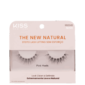Cílios Postiços Kiss New York The New Natural Pink Heels