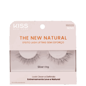 Cílios Postiços Kiss New York The New Natural Silver Ring