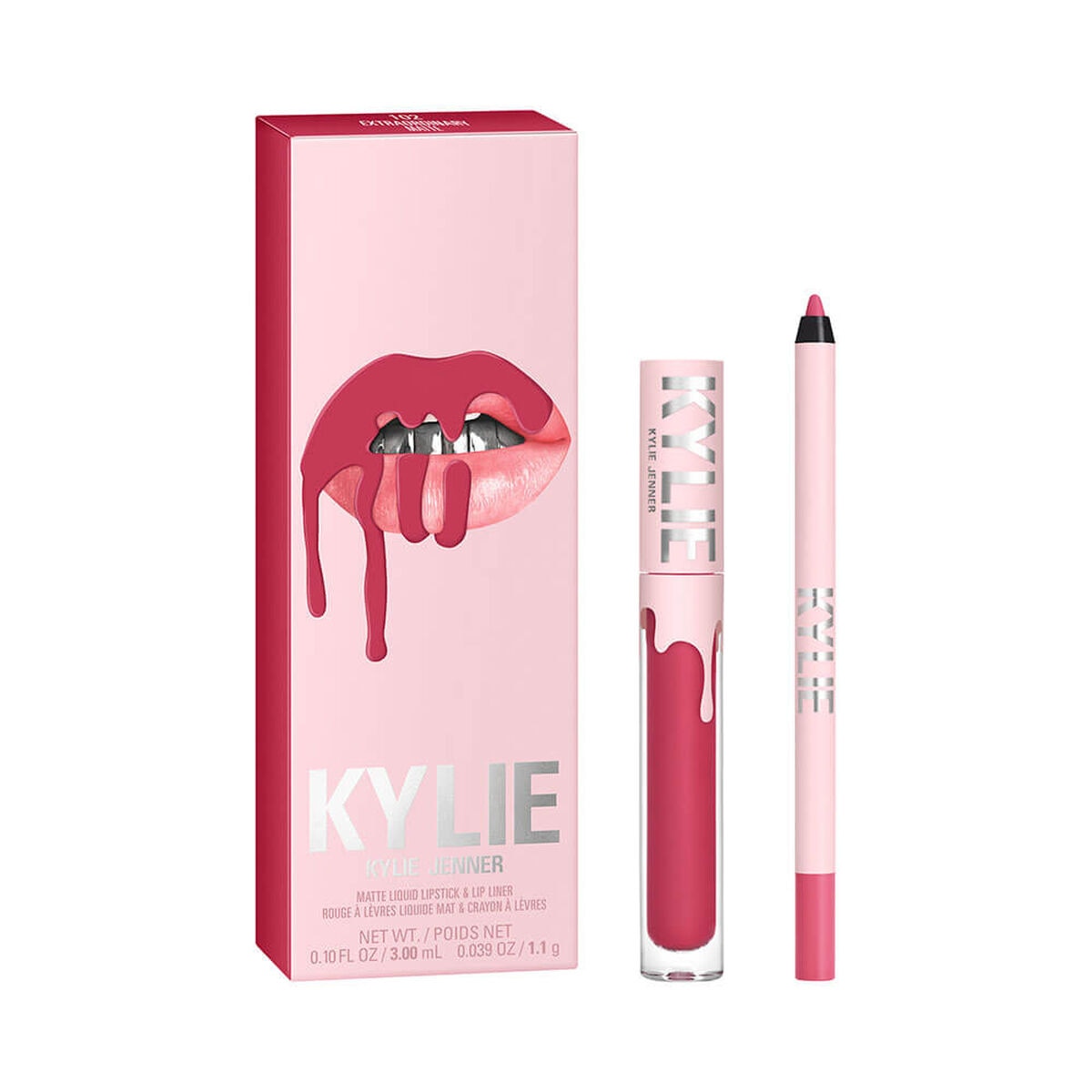 Kit Batom e Lápis Kylie Jenner Lip Kit 1 Unidade