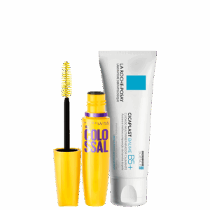 Kit Beleza na Web Cicaplast Baume B5 + Máscara de Cílios Maybelline The Colossal Volum’Express (2 Produtos) Kit Beleza na Web Cicaplast Baume B5 + Máscara de Cílios Maybelline The Colossal Volum’Express (2 Produtos)