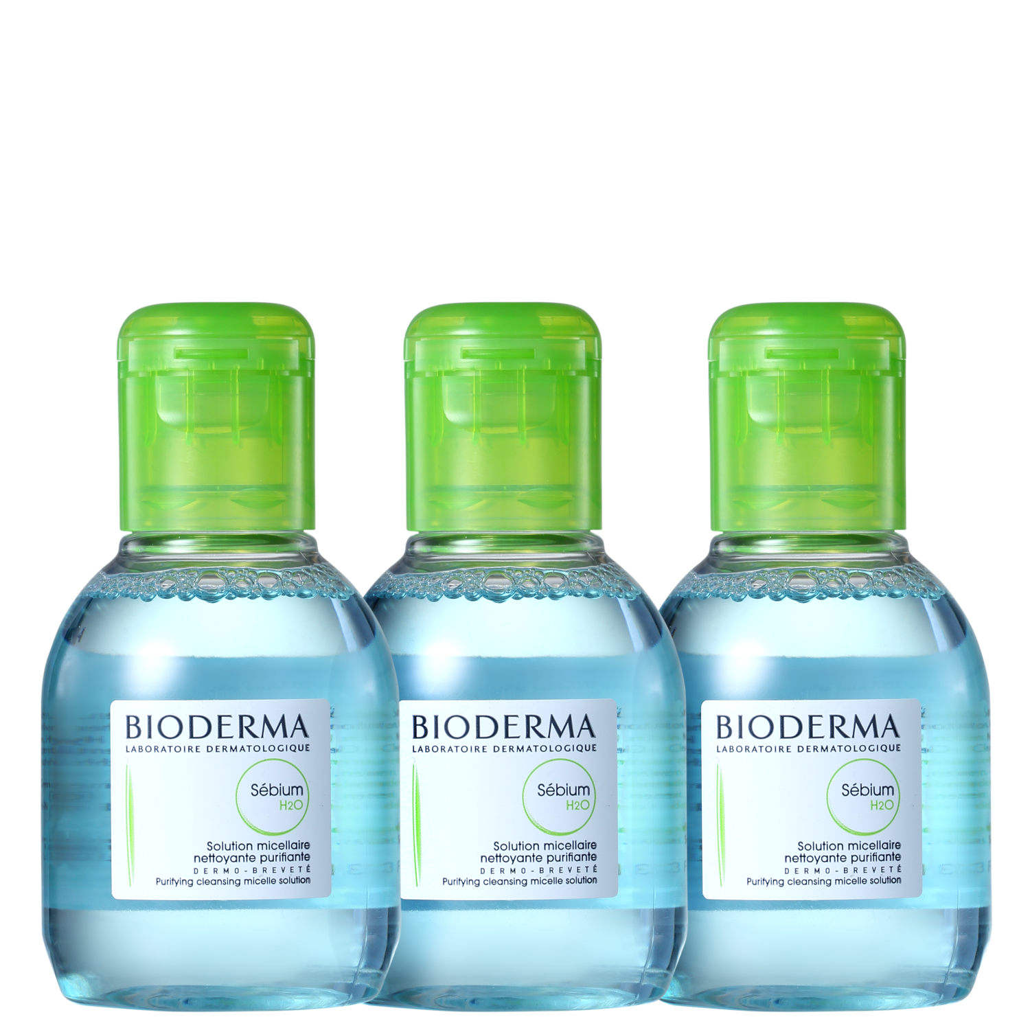 Kit Água Micelar Bioderma Sébium H2O Fresh 3 Unidades