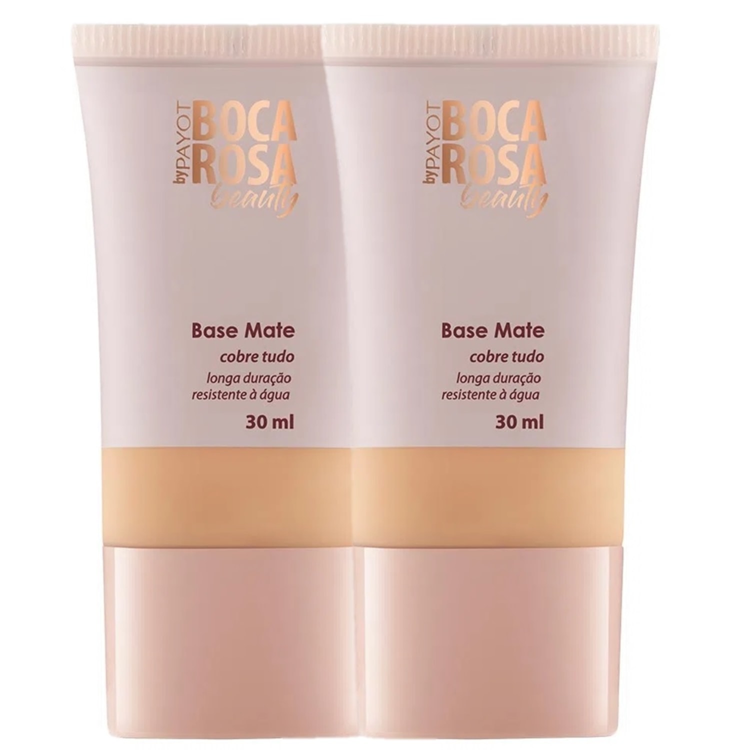 Kit Boca Rosa Beauty by Payot 5 Adriana Base Líquida 2x30ml