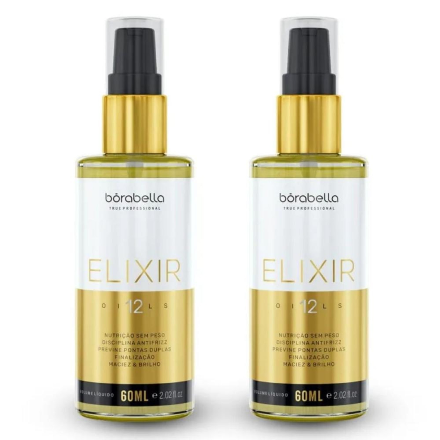 Kit Óleo Capilar Borabella Elixir 12 Oils (2 Unidades)