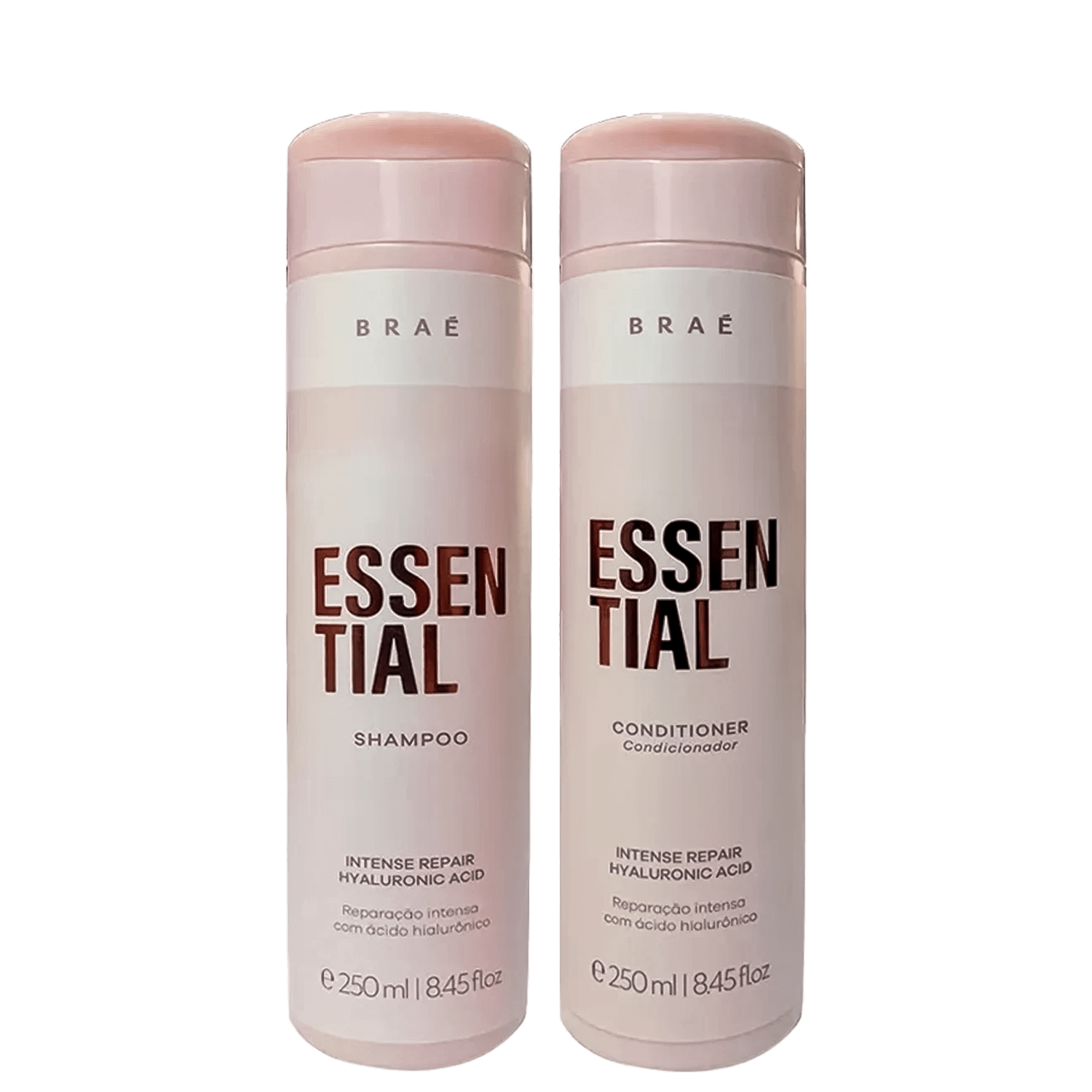 Kit Braé Essential Dupla Diária Shampoo 250ml Condicionador 250ml