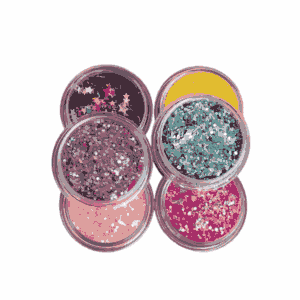 Kit Glitter Flocado Coleção Colors MakeA