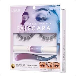 Kit Cílios Kiss New York Falscara 3 produtos