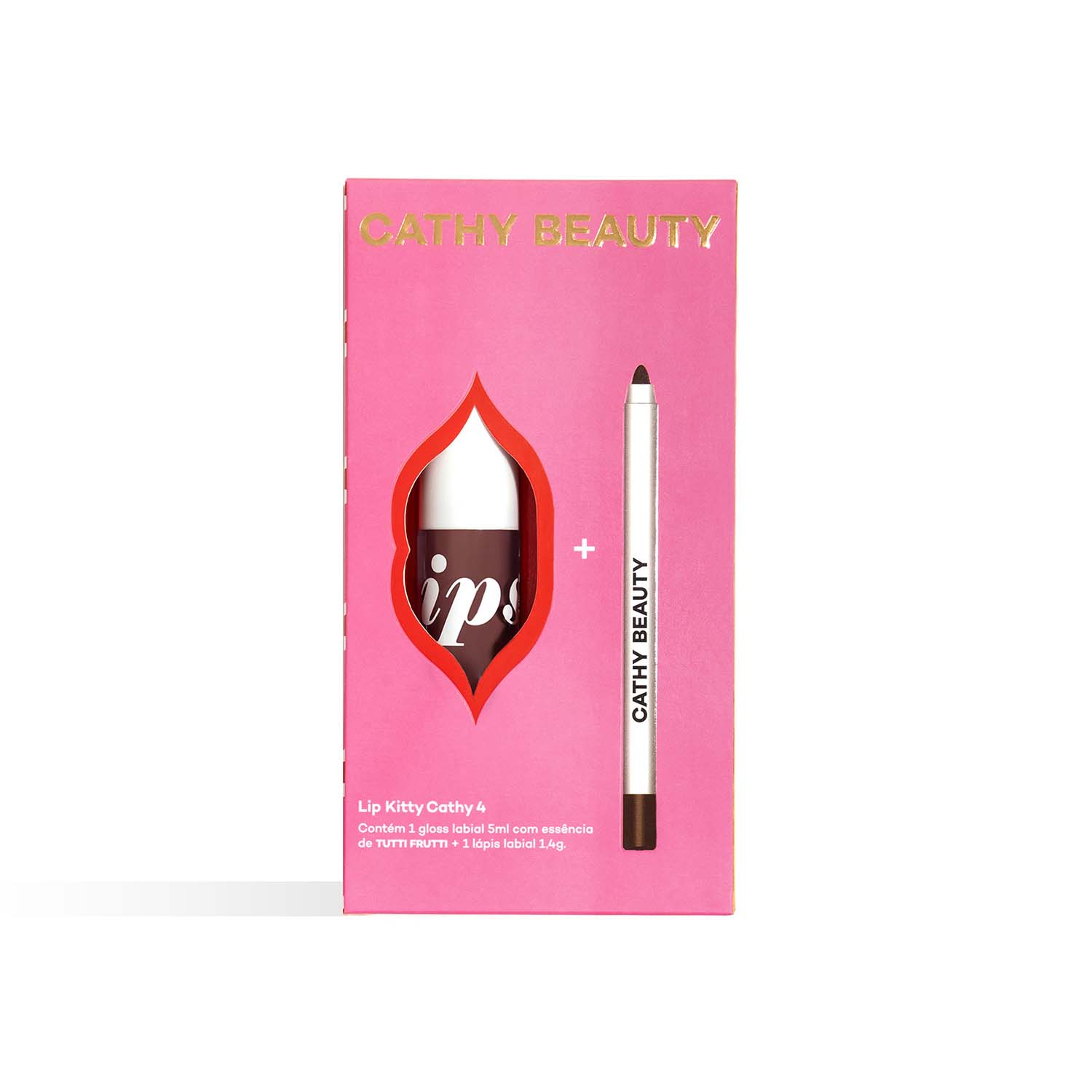Kit Labial Lip Kitty Cathy 4 – Capuccino