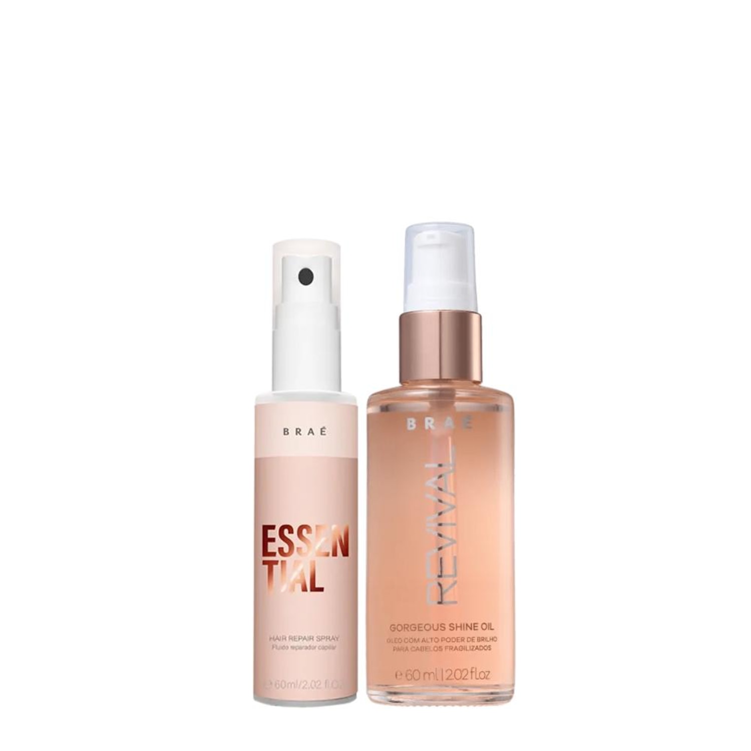 Kit Braé Leave Essential 60ml e Oil Revival Gorgeous