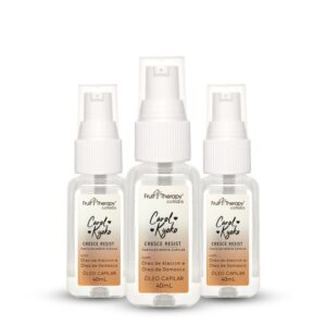Kit Óleo Capilar Left Cosméticos Fruit Therapy Collabs Carol Kyoko Cresce Resist (3 unidades) 40ml Kit Óleo Capilar Left Cosméticos Fruit Therapy Collabs Carol Kyoko Cresce Resist (3 unidades) 40ml
