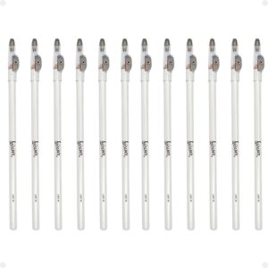 Kit Lápis de Olho com Apontador Luisance Branco L887-W (12 unidades) Kit Lápis de Olho com Apontador Luisance Branco L887-W (12 unidades)