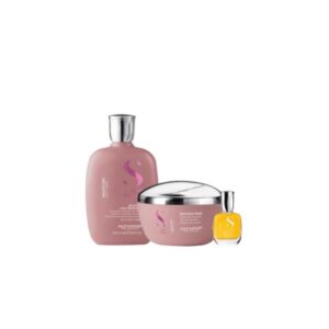 Kit Alfaparf Moisture Shampoo, Máscara e Cristalli Liquid Kit Alfaparf Moisture Shampoo, Máscara e Cristalli Liquid