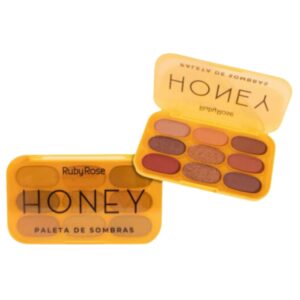 Kit Paleta de Sombras e Máscara de Cílios Ruby Rose Honey Tropico Kit Paleta de Sombras e Máscara de Cílios Ruby Rose Honey Tropico