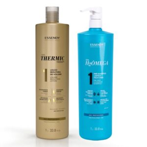 Kit Thermic Therapy Progressiva Botox Redutor de Volume 1000ml Shampoo Limpeza H2Omega 1000ml Kit Thermic Therapy Progressiva Botox Redutor de Volume 1000ml Shampoo Limpeza H2Omega 1000ml