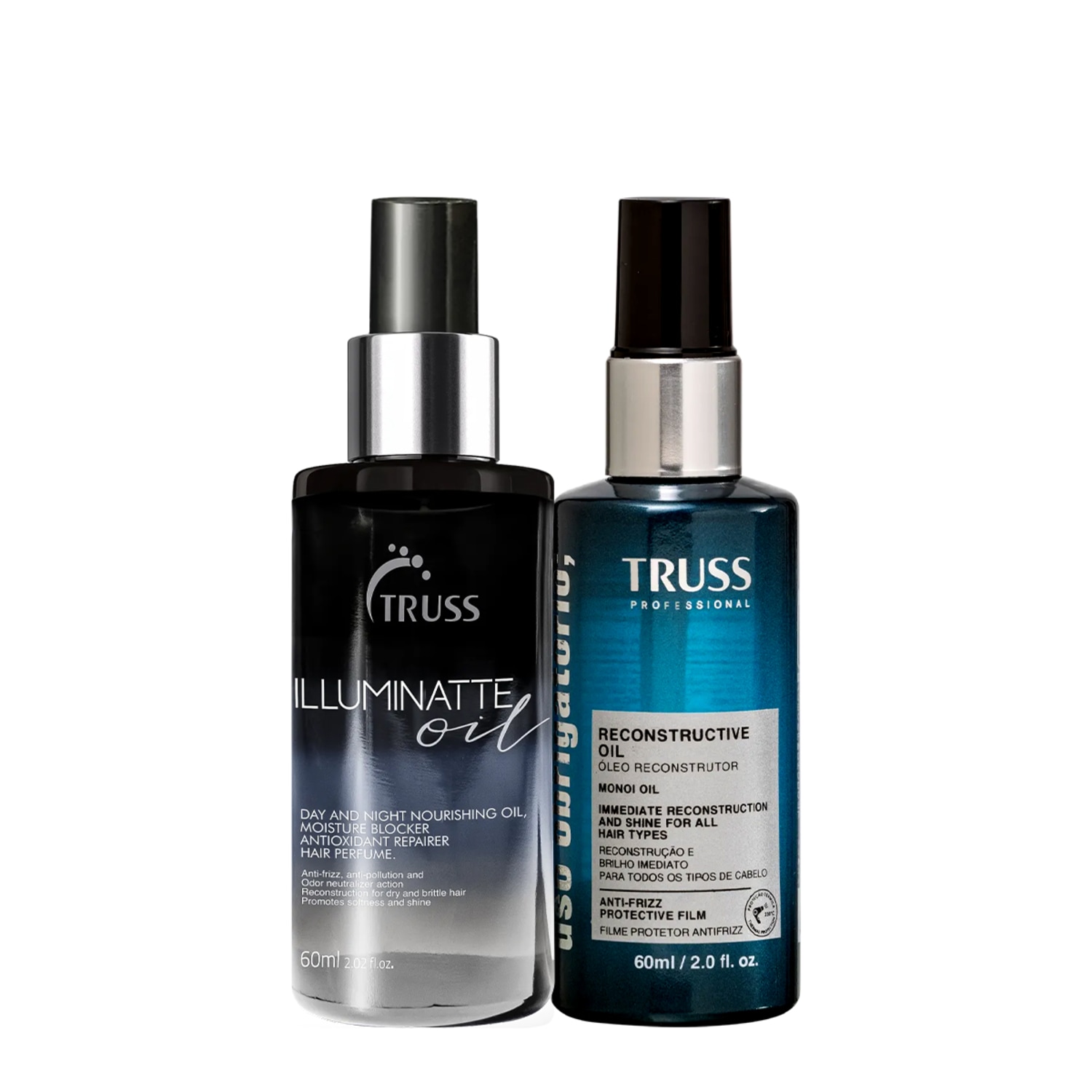 Kit Truss Illuminatte Uso Obrigatório Oil 60 (2 produtos)