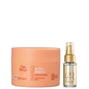 Kit Wella Nutri-Enrich Máscara 150ml + Oil Reflections 30ml Kit Wella Nutri-Enrich Máscara 150ml + Oil Reflections 30ml