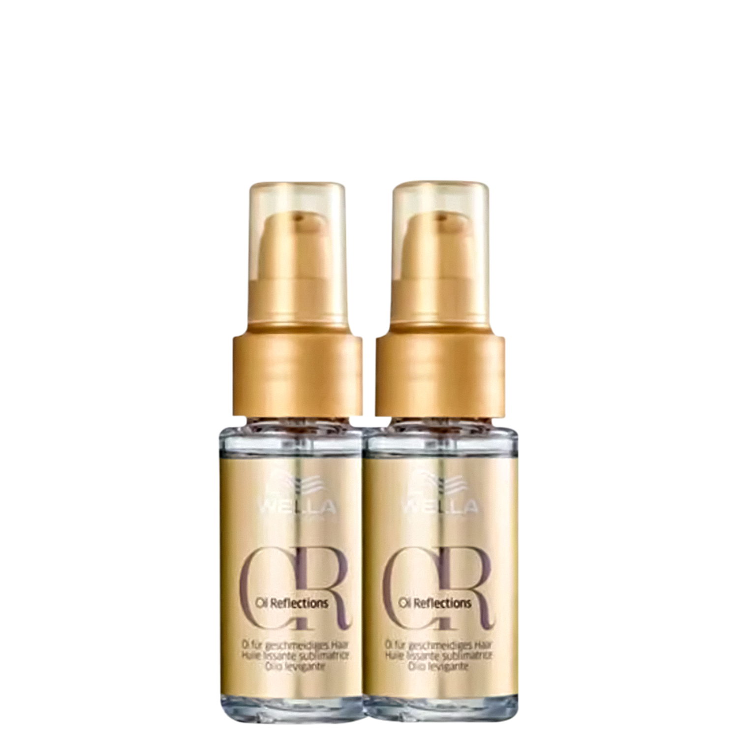 Kit Óleo Capilar Wella Professionals Oil Reflections Double Shine (2 Unidades)