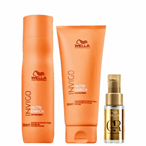 Kit Wella Professionals Oil Reflections + Invigo Nutri-Enrich Trio (3 Produtos) Kit Wella Professionals Oil Reflections + Invigo Nutri-Enrich Trio (3 Produtos)