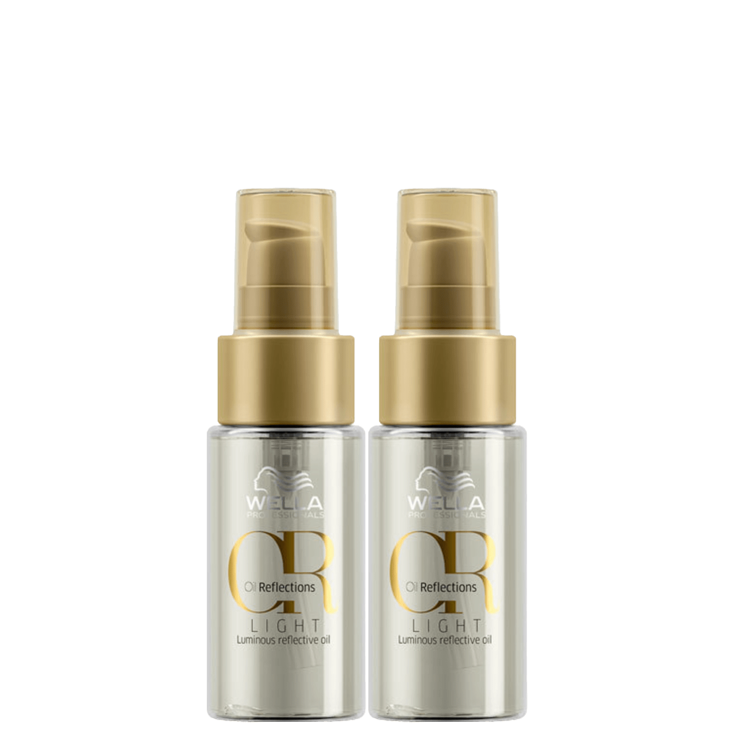 Kit Óleo Capilar Wella Professionals Oil Reflections Light Double Glow (2 Unidades)