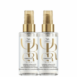 Kit Óleo Capilar Wella Professionals Oil Reflections Light Double Shine Care (2 Unidades) Kit Óleo Capilar Wella Professionals Oil Reflections Light Double Shine Care (2 Unidades)