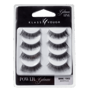 Cílios Postiços Klass Vough Power Glam 4 pares 20g