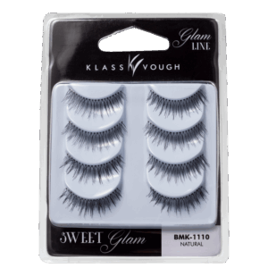 Cílios Postiços Klass Vough Sweet Glam 4 pares 20g