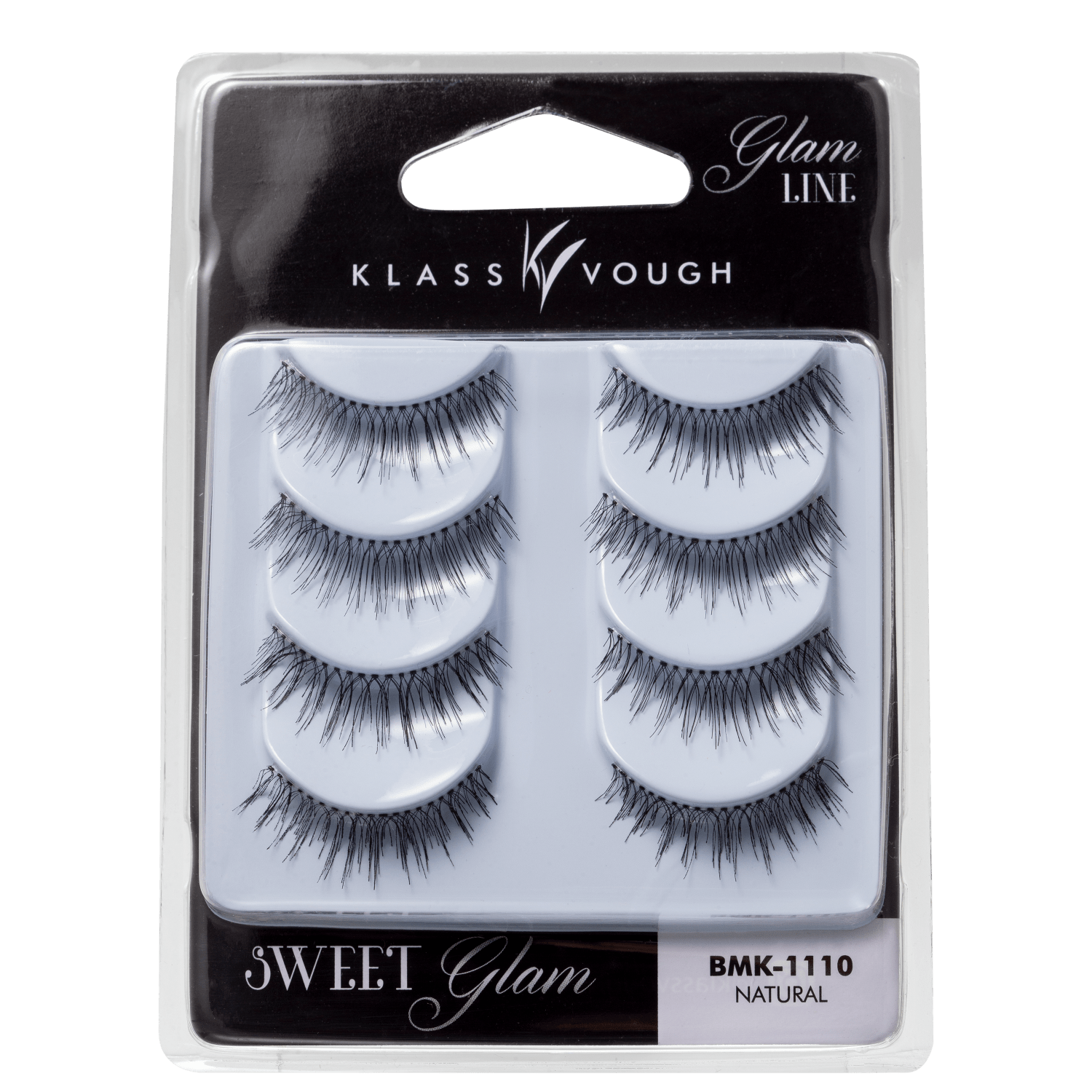 Cílios Postiços Klass Vough Sweet Glam 4 pares 20g