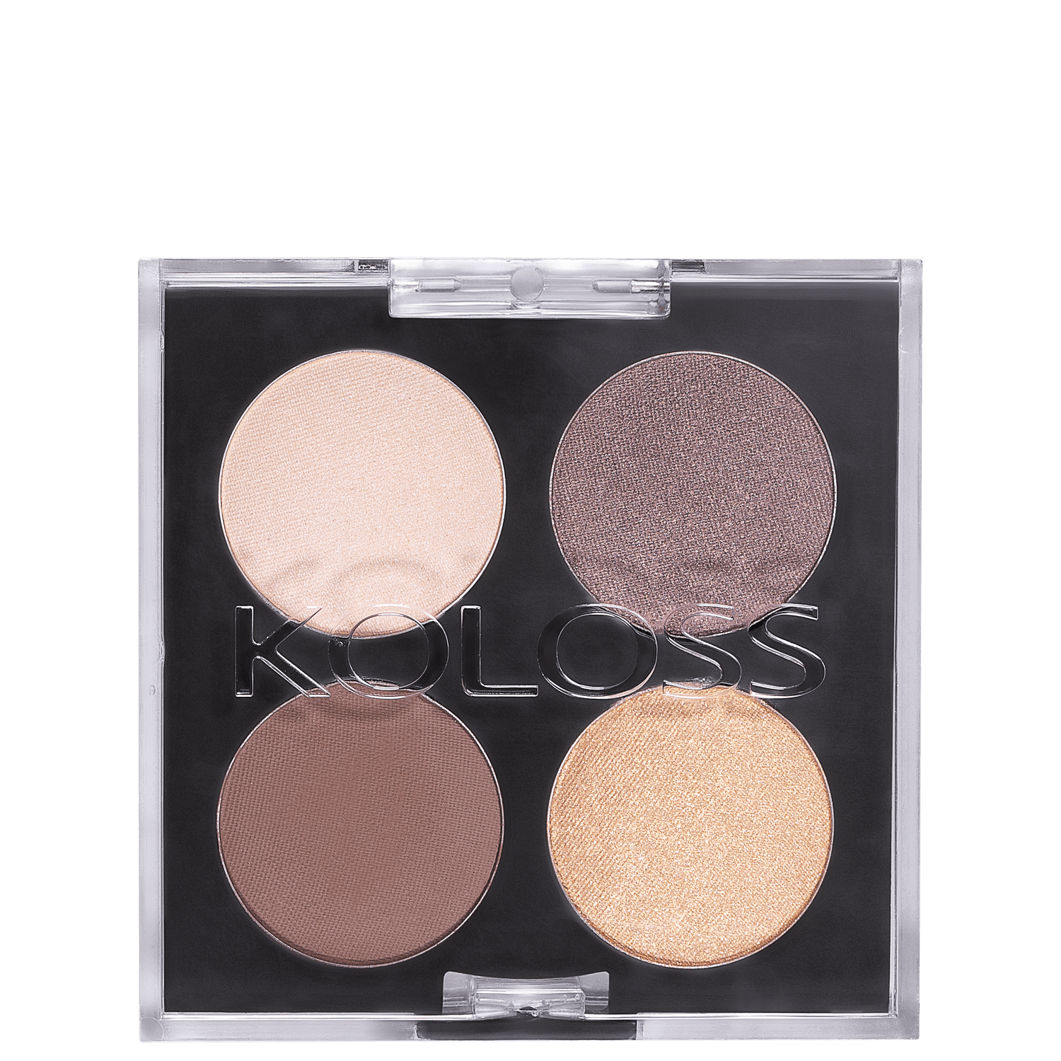 Paleta de Sombras Koloss Make Up Quarteto 02 Clássica 4g